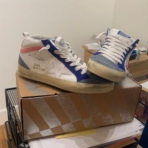 Brand New Golden Goose Mid-top Sneakers